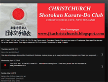 Tablet Screenshot of christchurchshotokan.blogspot.com