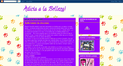 Desktop Screenshot of adictalabelleza.blogspot.com