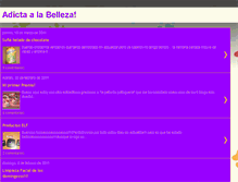 Tablet Screenshot of adictalabelleza.blogspot.com