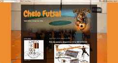 Desktop Screenshot of chelofutsal.blogspot.com