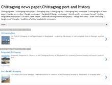 Tablet Screenshot of chittagongnews.blogspot.com