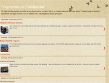 Tablet Screenshot of caprichosdecalabacina.blogspot.com