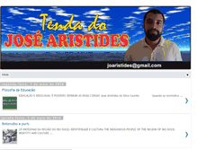 Tablet Screenshot of joaristides.blogspot.com