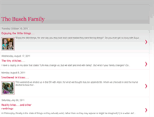 Tablet Screenshot of buschfamilyblog.blogspot.com