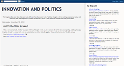Desktop Screenshot of innovation-politics.blogspot.com