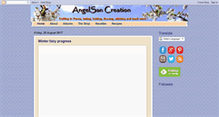 Desktop Screenshot of angelsan.blogspot.com