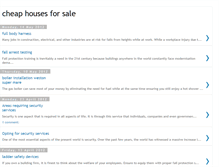 Tablet Screenshot of cheaphousesforsale.blogspot.com