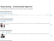 Tablet Screenshot of naijamusing.blogspot.com