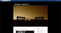 Desktop Screenshot of osdialogosimaginarios.blogspot.com