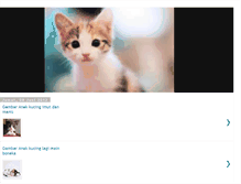 Tablet Screenshot of gambarkucingimut.blogspot.com