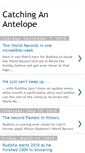 Mobile Screenshot of catchinganantelope.blogspot.com