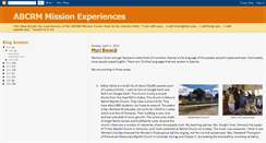 Desktop Screenshot of abcrmmissionexperiences.blogspot.com