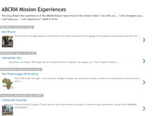 Tablet Screenshot of abcrmmissionexperiences.blogspot.com