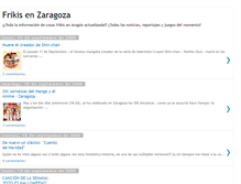 Tablet Screenshot of frikisenzaragoza.blogspot.com