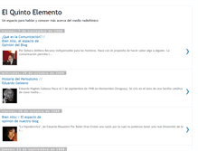 Tablet Screenshot of el-quintoelemento.blogspot.com