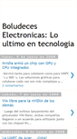 Mobile Screenshot of boludeceselectronicas.blogspot.com