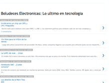 Tablet Screenshot of boludeceselectronicas.blogspot.com