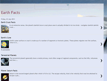 Tablet Screenshot of earthfacts1.blogspot.com