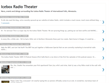 Tablet Screenshot of iceboxradio.blogspot.com