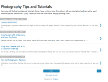Tablet Screenshot of generalphotographytips.blogspot.com
