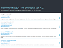Tablet Screenshot of internetkaufhaus.blogspot.com