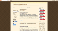 Desktop Screenshot of fettuccinechronicles.blogspot.com