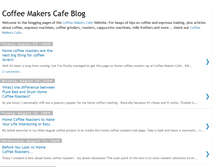 Tablet Screenshot of coffee-makers-cafe.blogspot.com