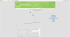 Desktop Screenshot of antiquenews.blogspot.com