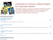 Tablet Screenshot of interfacesufmg.blogspot.com