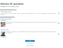 Tablet Screenshot of parkviewjournalism.blogspot.com