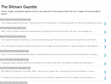 Tablet Screenshot of ditmarsgazette.blogspot.com
