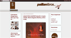 Desktop Screenshot of paillan-libros.blogspot.com