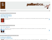 Tablet Screenshot of paillan-libros.blogspot.com