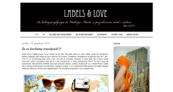 Desktop Screenshot of labels-and-love.blogspot.com