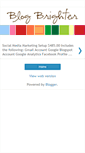 Mobile Screenshot of bloggingbright.blogspot.com
