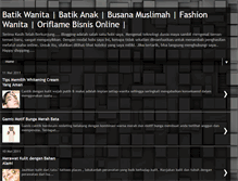 Tablet Screenshot of bukabutikbatik.blogspot.com
