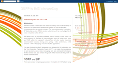 Desktop Screenshot of ims-3gpp.blogspot.com
