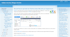 Desktop Screenshot of newtelugumovies.blogspot.com