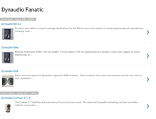 Tablet Screenshot of dynaudiofanatic.blogspot.com
