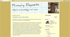 Desktop Screenshot of primarydeposits.blogspot.com