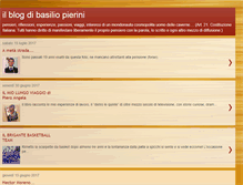 Tablet Screenshot of ilblogdibasiliopierini.blogspot.com