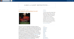 Desktop Screenshot of lostdetective.blogspot.com