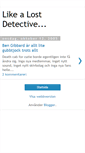 Mobile Screenshot of lostdetective.blogspot.com