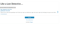 Tablet Screenshot of lostdetective.blogspot.com