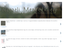 Tablet Screenshot of nappalimenedekhely.blogspot.com