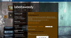 Desktop Screenshot of laboiteawoody.blogspot.com