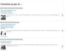 Tablet Screenshot of comentaseporai.blogspot.com