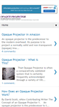 Mobile Screenshot of opaqueprojector-elia.blogspot.com