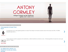 Tablet Screenshot of antonygormley-sanildefonso.blogspot.com