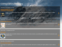 Tablet Screenshot of conquistadores75-efansavpa.blogspot.com